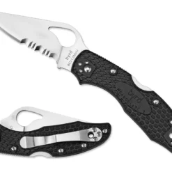 Vouwmes Spyderco Meadowlark2 Serrated Black