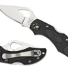 Vouwmes Spyderco Robin2 Black -NL Kampeeruitrusting Verkoop 2024 SP BY10PBK2 Large