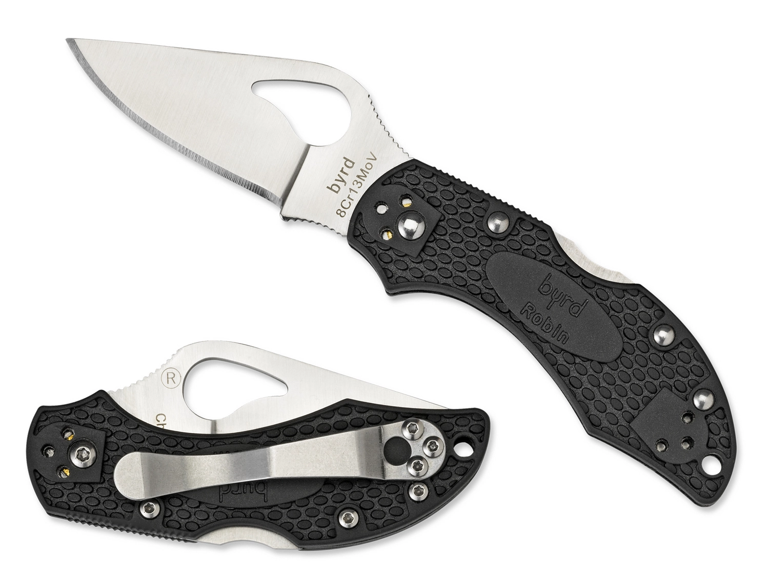 Vouwmes Spyderco Robin2 Black 3 Vouwmes Spyderco Robin2 Black