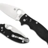 Vouwmes Manix II PE Zwart Ball Bearing Lock Spyderco -NL Kampeeruitrusting Verkoop 2024 SP C101GP2