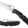 Vouwmes Spyderco Endura 4 Black -NL Kampeeruitrusting Verkoop 2024 SP C10PBK Large