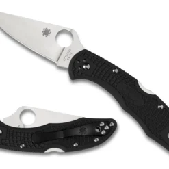 Vouwmes Spyderco Delica 4 Flat Ground Black