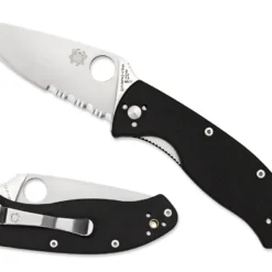 Vouwmes Spyderco Tenacious Serrated Black