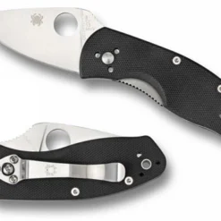 Vouwmes Ambitious PE Zwart Spyderco
