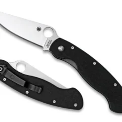 Vouwmes Military PE Zwart Spyderco