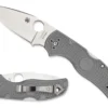 Vouwmes Spyderco Native 5 Grey -NL Kampeeruitrusting Verkoop 2024 SP C41PGY5 Large 1