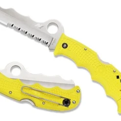 Vouwmes Assist CE Salt Yellow Spyderco