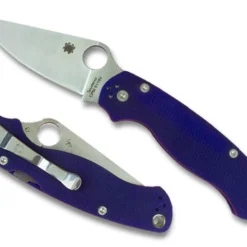 Vouwmes Paramilitary 2 Blue PE Spyderco