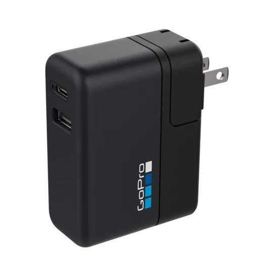 Oplader GoPro Supercharger (Dual Port Wallcharger) -NL Kampeeruitrusting Verkoop 2024 Supercharger PDP 1