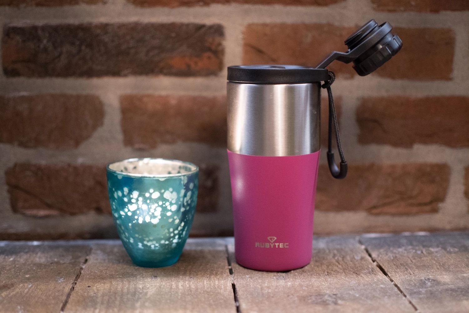 Thermosbeker Rubytec Shira Bigshot Fuchsia 0,35L 9 Thermosbeker Rubytec Shira Bigshot Fuchsia 0,35L - Afbeelding 7