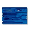 SwissCard 10 Functies Transparant Blauw Victorinox -NL Kampeeruitrusting Verkoop 2024 blauw 10 1