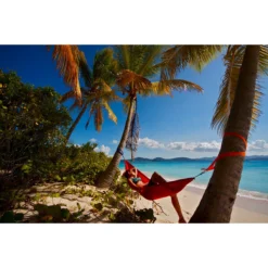 Hangmat Eno SingleNest Red Charcoal 7 Hangmat Eno SingleNest Red Charcoal -NL Kampeeruitrusting Verkoop 2024 eno sh004 eno singlenest red charcoal 8