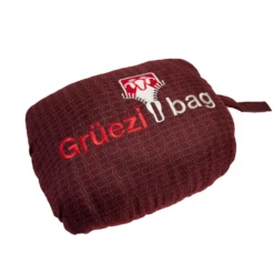 Slaapzak Grüezi Feater The Feet Heater Dark Red -NL Kampeeruitrusting Verkoop 2024 gruezi bag heizdecke feater the feet heater dark red 3048 detail05