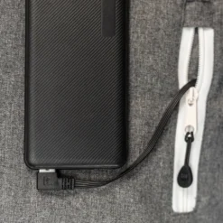 Slaapzak Grüezi Feater The Feet Heater Deluxe Grey Black -NL Kampeeruitrusting Verkoop 2024 gruezi bag heizdecke feater the feet heater deluxe 3060 detail01