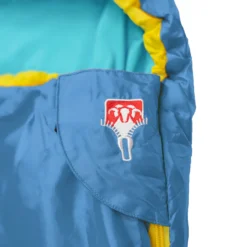 Slaapzak Grüezi Kids Grow Colorful Water Water -NL Kampeeruitrusting Verkoop 2024 gruezi bag kinderschlafsack kids grow colorful water 6160 detail07