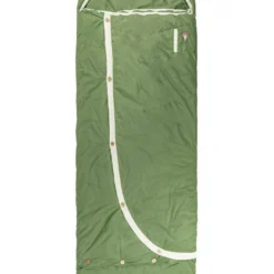 Slaapzak Grüezi Biopod DownWool Nature Comfort Basil Green