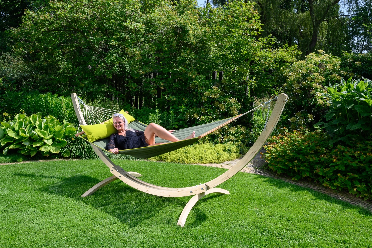 Hangmat Tropilex Double American Green 8 Hangmat Tropilex Double American Green - Afbeelding 6