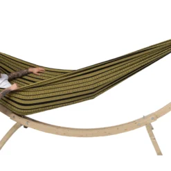 Hangmat Tropilex Family Black Edition Gold -NL Kampeeruitrusting Verkoop 2024 hammock black edition gold 53