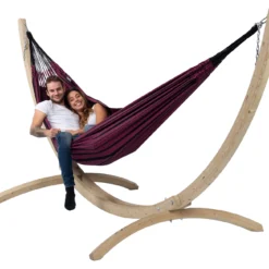 Hangmat Tropilex Family Black Edition Rose -NL Kampeeruitrusting Verkoop 2024 hammock black edition rose 53