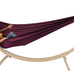 Hangmat Tropilex Family Black Edition Rose -NL Kampeeruitrusting Verkoop 2024 hammock black edition rose 55