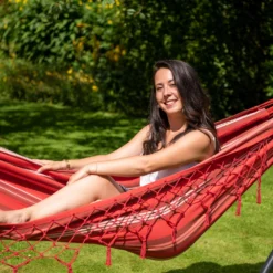 Hangmat Tropilex Single Bonaire Fire -NL Kampeeruitrusting Verkoop 2024 hammock bonaire fire 212