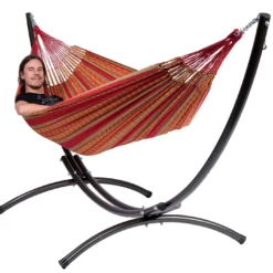 Hangmat Tropilex Double Chill Happy -NL Kampeeruitrusting Verkoop 2024 hammock chill happy 30