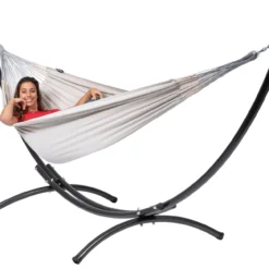 Hangmat Tropilex Double Comfort Pearl -NL Kampeeruitrusting Verkoop 2024 hammock comfort pearl 50