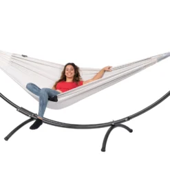 Hangmat Tropilex Double Comfort Pearl -NL Kampeeruitrusting Verkoop 2024 hammock comfort pearl 52