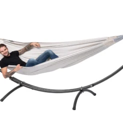 Hangmat Tropilex Double Comfort Pearl -NL Kampeeruitrusting Verkoop 2024 hammock comfort pearl 53
