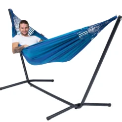 Hangmat Tropilex Single Dream Blue 17 Hangmat Tropilex Single Dream Blue -NL Kampeeruitrusting Verkoop 2024 hammock dream blue 52