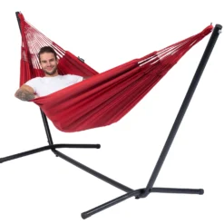 Hangmat Tropilex Single Dream Red -NL Kampeeruitrusting Verkoop 2024 hammock dream red 52