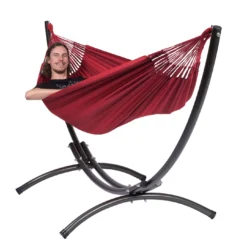 Hangmat Tropilex Single Dream Red -NL Kampeeruitrusting Verkoop 2024 hammock dream red 60