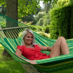 Hangmat Tropilex Double Lazy Joyful -NL Kampeeruitrusting Verkoop 2024 hammock lazy joyful 6002