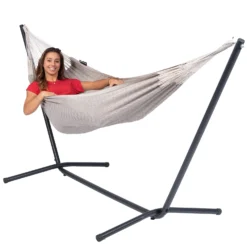 Hangmat Tropilex Single Natural Brown -NL Kampeeruitrusting Verkoop 2024 hammock natural brown 52