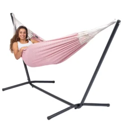 Hangmat Tropilex Single Natural Pink -NL Kampeeruitrusting Verkoop 2024 hammock natural pink 50