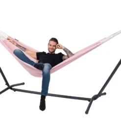 Hangmat Tropilex Single Natural Pink -NL Kampeeruitrusting Verkoop 2024 hammock natural pink 53
