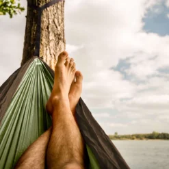 Hangmat Tropilex Travel Single Outdoor Army -NL Kampeeruitrusting Verkoop 2024 hammock outdoor army 03