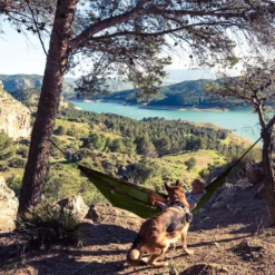 Hangmat Tropilex Travel Single Outdoor Army -NL Kampeeruitrusting Verkoop 2024 hammock outdoor army 06