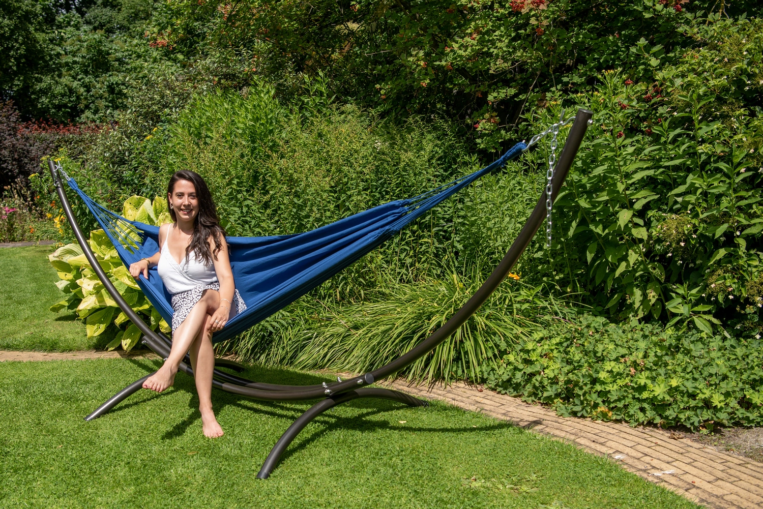 Hangmat Tropilex Single Plain Blue 8 Hangmat Tropilex Single Plain Blue - Afbeelding 6