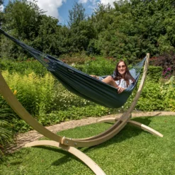 Hangmat Tropilex Single Plain Jeans -NL Kampeeruitrusting Verkoop 2024 hammock plain jeans 235