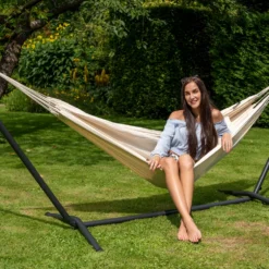 Hangmat Tropilex Single Plain Natura 10 Hangmat Tropilex Single Plain Natura -NL Kampeeruitrusting Verkoop 2024 hammock plain natura 112