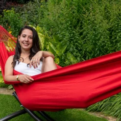 Hangmat Tropilex Single Plain Red 11 Hangmat Tropilex Single Plain Red -NL Kampeeruitrusting Verkoop 2024 hammock plain red 121