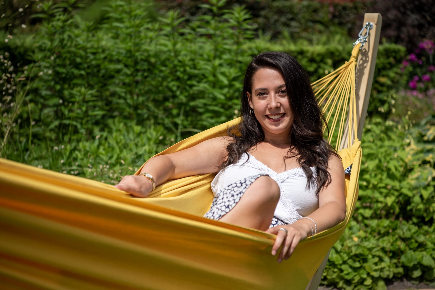 Hangmat Tropilex Single Plain Yellow 9 Hangmat Tropilex Single Plain Yellow - Afbeelding 7