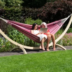 Hangmat Tropilex Double Premium Cherry 10 Hangmat Tropilex Double Premium Cherry -NL Kampeeruitrusting Verkoop 2024 hammock premium cherry 6000