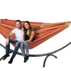 Hangmat Tropilex Double Premium Melon -NL Kampeeruitrusting Verkoop 2024 hammock premium melon 51