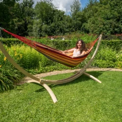 Hangmat Tropilex Single Rainbow Single -NL Kampeeruitrusting Verkoop 2024 hammock rainbow single 131