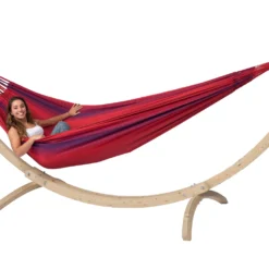 Hangmat Tropilex Family Refresh Bordeaux -NL Kampeeruitrusting Verkoop 2024 hammock refresh bordeaux 53