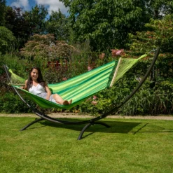 Hangmat Tropilex Single Relax Green -NL Kampeeruitrusting Verkoop 2024 hammock relax green 121