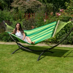 Hangmat Tropilex Single Relax Green -NL Kampeeruitrusting Verkoop 2024 hammock relax green 221