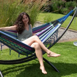 Hangmat Tropilex Single Saba Blueberry -NL Kampeeruitrusting Verkoop 2024 hammock saba blueberry 221